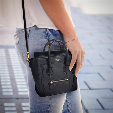 celine nano mini luggage price|celine nano luggage shoulder bag.